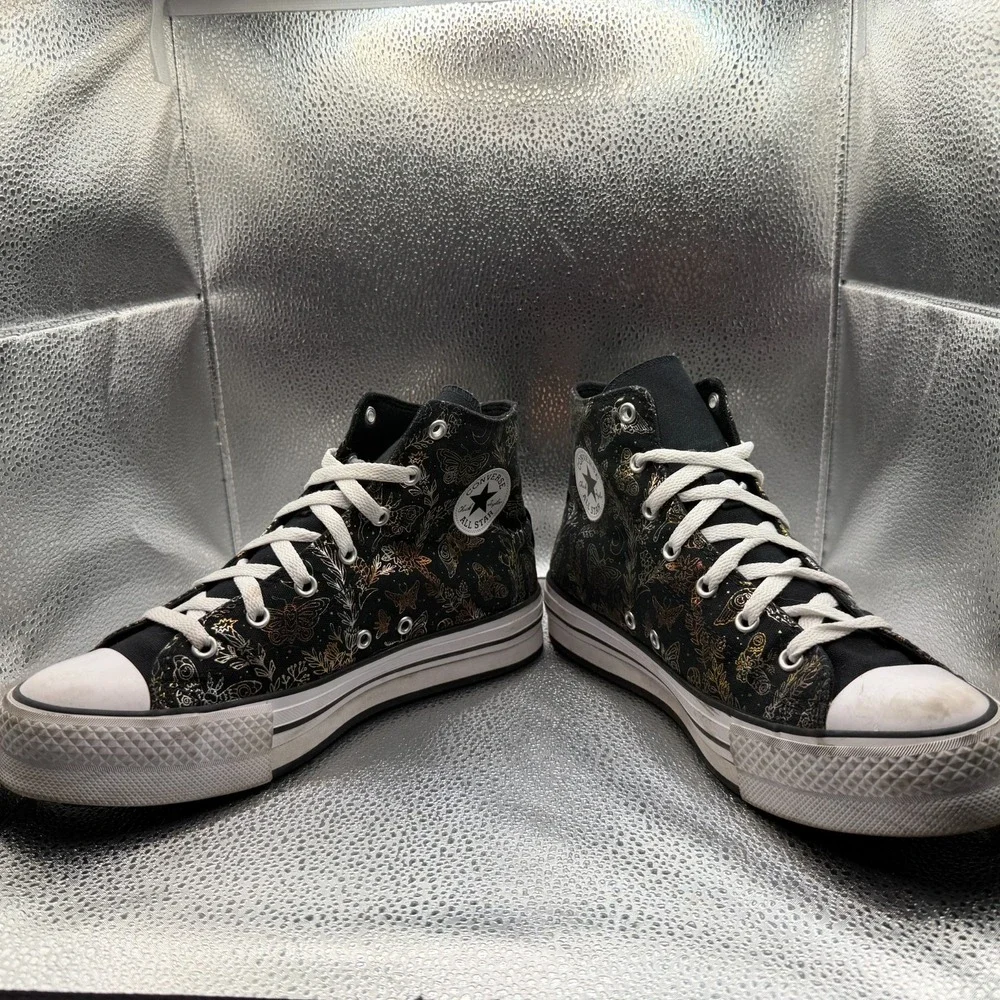 Size 7‎ Converse Chuck Taylor All Star Eva Lift Platform Kids Sneakers A01511C